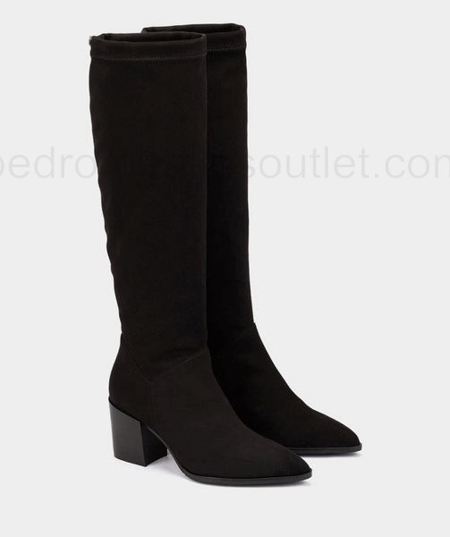 (image for) Pedro Miralles 24550BLK- Tall Boot | pedro miralles outlet-1749